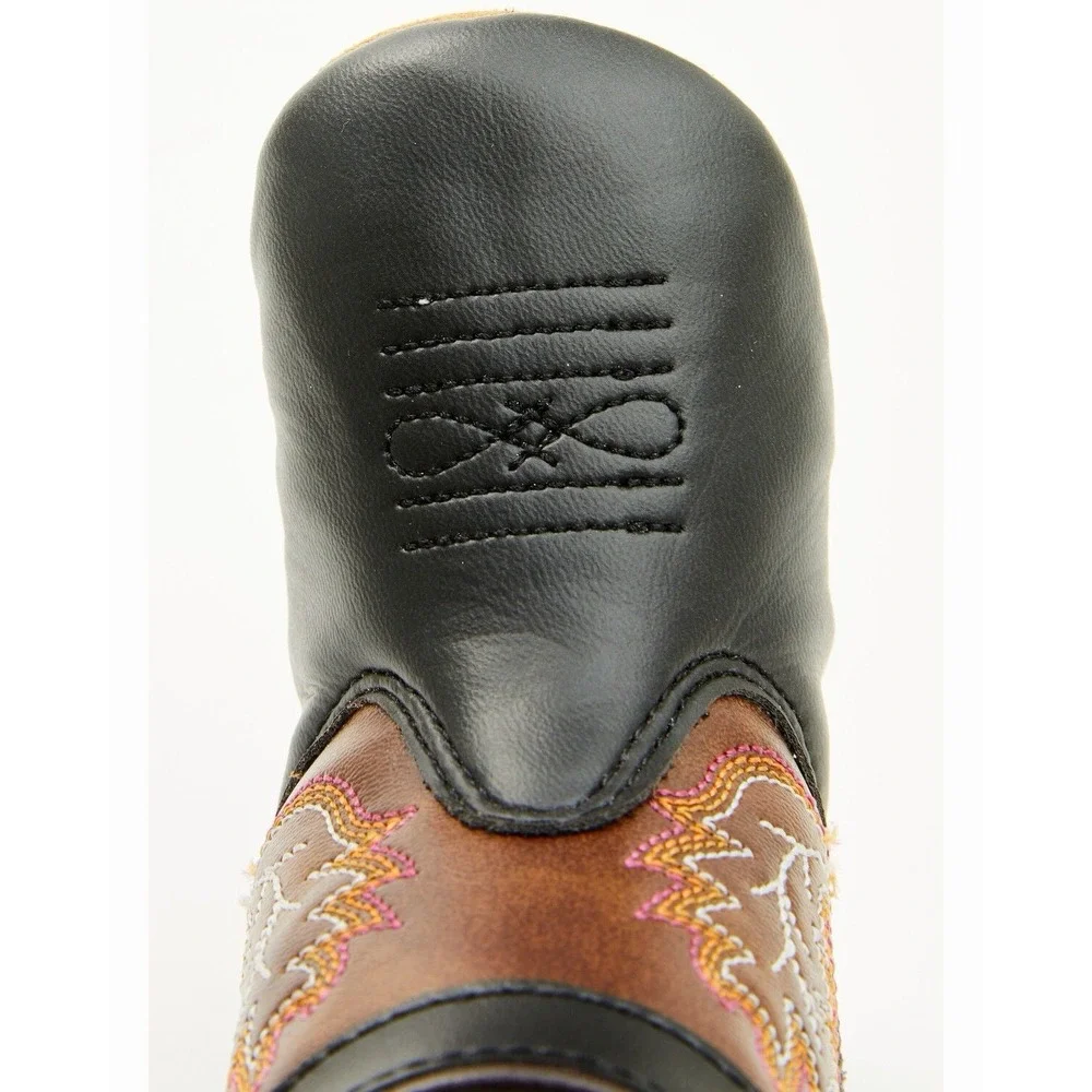 New Lil Boot Barn Baby Boys Sz 2 Western Cowboy Boots Blazin Poppet Suede